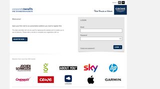 
                            11. Login - grohe ag - corporate benefits