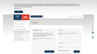 
                            2. Login - GROHE - Project Web