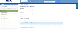 
                            1. Login - GRU.Com - Gainesville Regional Utilities