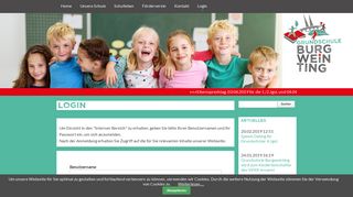 
                            11. Login - Grundschule Burgweinting