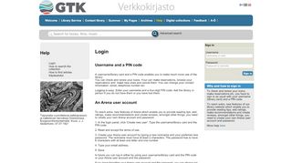 
                            8. Login - gtk.verkkokirjasto.fi