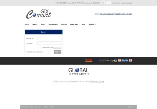 
                            7. Login - GTX Connect