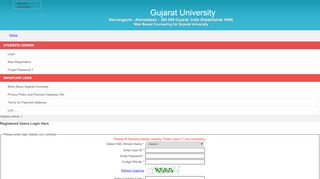 
                            6. Login - Gujarat University