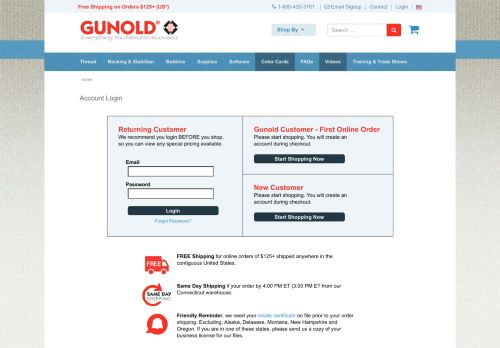 
                            4. Login - Gunold