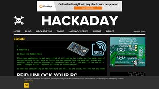 
                            3. login | Hackaday