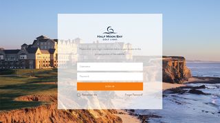 
                            7. Login - Half Moon Bay Golf Links