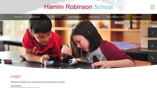 
                            7. Login - Hamlin Robinson School