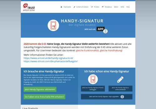
                            2. Login :: Handy-Signatur - Der digitale Ausweis