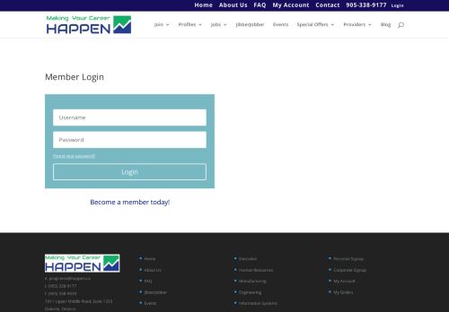 
                            8. Login - HAPPEN