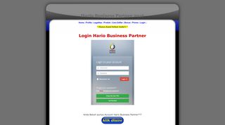 
                            7. Login Hario Business Partner - Hario Business Partner 2016