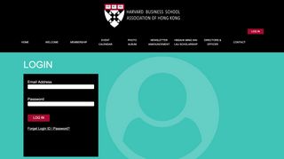 
                            11. Login | Harvard Business School Association of Hong Kong