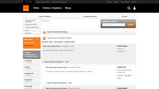
                            2. login haslo orange funbox - Forum | Orange Polska