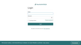 
                            1. Login - Haushaltshilfe24