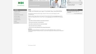 
                            5. Login - HDI VermittlerPortal