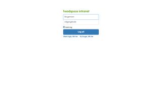 
                            11. Login - headspace intranet