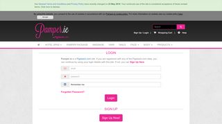 
                            1. Login - Health, Beauty and Spa Deals from Irelands #1 ... - Pamper.ie