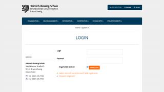 
                            8. Login | Heinrich-Büssing-Schule