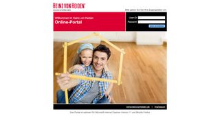 
                            1. Login - Heinz von Heiden