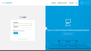 
                            6. Login | Hello Health User