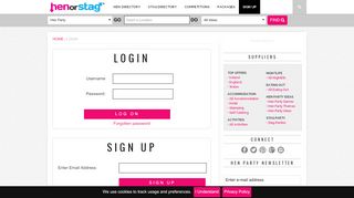 
                            11. Login - HenorStag.com