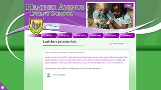 
                            9. Login here to Letter-join | Heather Avenue Infant School