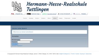 
                            4. Login: Hermann-Hesse-Realschule