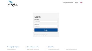 
                            2. Login | Hermes Airport Car Parking
