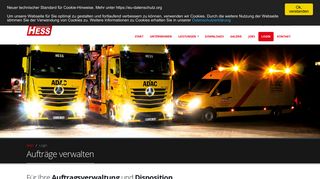 
                            3. Login - Hess Fahrzeugtransporte - Wir transportieren fast alles