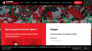 
                            2. Login - Het Legioen - Feyenoord.nl