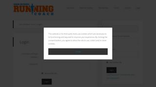 
                            6. Login - High School Running Coach -