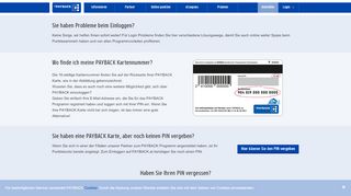 
                            6. Login Hilfe - über Payback