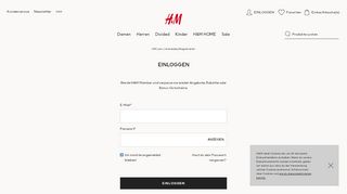 
                            1. Login | H&M Austria