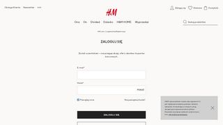 
                            1. Login | H&M Poland