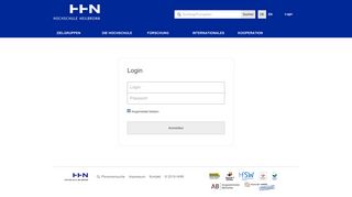 
                            1. Login - Hochschule Heilbronn