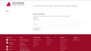
                            1. Login – Hochschule Karlsruhe – Technik und Wirtschaft (HsKA)