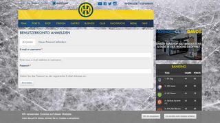 
                            8. Login - Hockey Club Davos