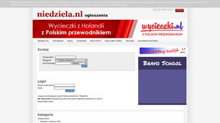 
                            2. Login - Holandia - ogloszenia - Niedziela.NL