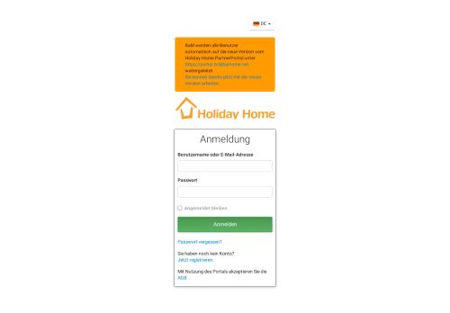 
                            1. Login - holiday home