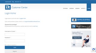 
                            6. Login Home - Document Locator Customer Center