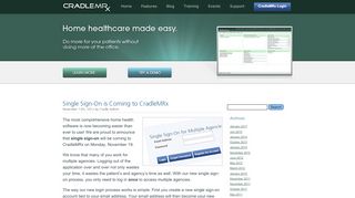 
                            2. login « Home Health Software Solution - CradleMRx