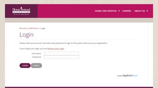 
                            4. Login - Home Instead Senior Care