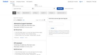 
                            3. Login Home Page Jobs, Employment | Indeed.com