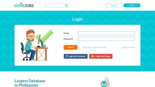 
                            1. Login - HomeJobs Ph