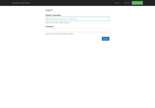 
                            1. login - Hoobly