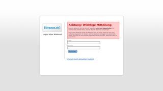 
                            3. Login Horde (Old) :: Livenet Webmail :: Free mail @livenet.ch gratis E ...