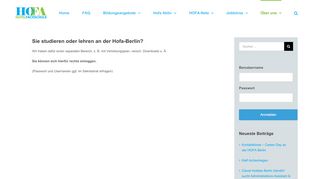 
                            9. Login - Hotelfachschule Berlin - Die Weiterbildung im Gastgewerbe für ...