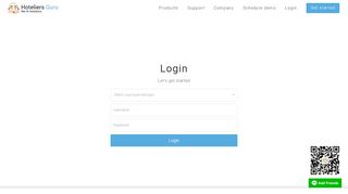 
                            2. Login | Hoteliers Online Distribution Tool Hoteliers.Guru