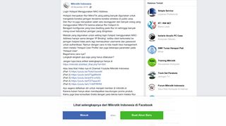 
                            12. Login Hotspot Menggunakan MAC-Address... - Mikrotik ... - Facebook