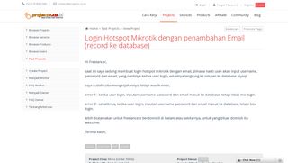 
                            6. Login Hotspot Mikrotik dengan penambahan Email (record ke ...