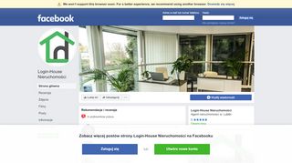 
                            3. Login-House Nieruchomości - Strona główna | Facebook